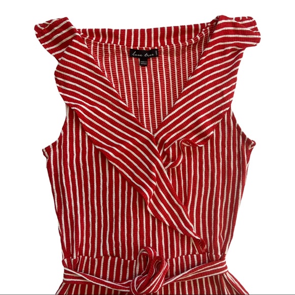 Love tree striped romper LARGE - Picture 8 of 13